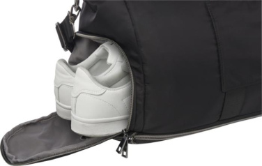 Logotrade promotional product image of: Rhine GRS recycled expandable duffel bag 35L