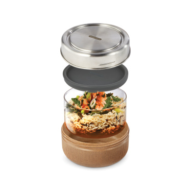 Logo trade promotional products image of: Black+Blum Glass Lunch Bowl 750ml