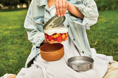 Logotrade promotional giveaway image of: Black+Blum Glass Lunch Bowl 750ml