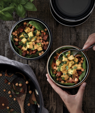 Logotrade advertising product picture of: Black+Blum Glass Lunch Bowl 750ml