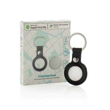 Logo trade promotional items image of: Findmate Dual RCS recycled plastic item finder IPX 5