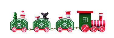 Logotrade promotional gift image of: Wooden Christmas train