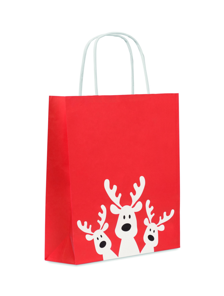 Logo trade promotional gift photo of: Gift paper bag small