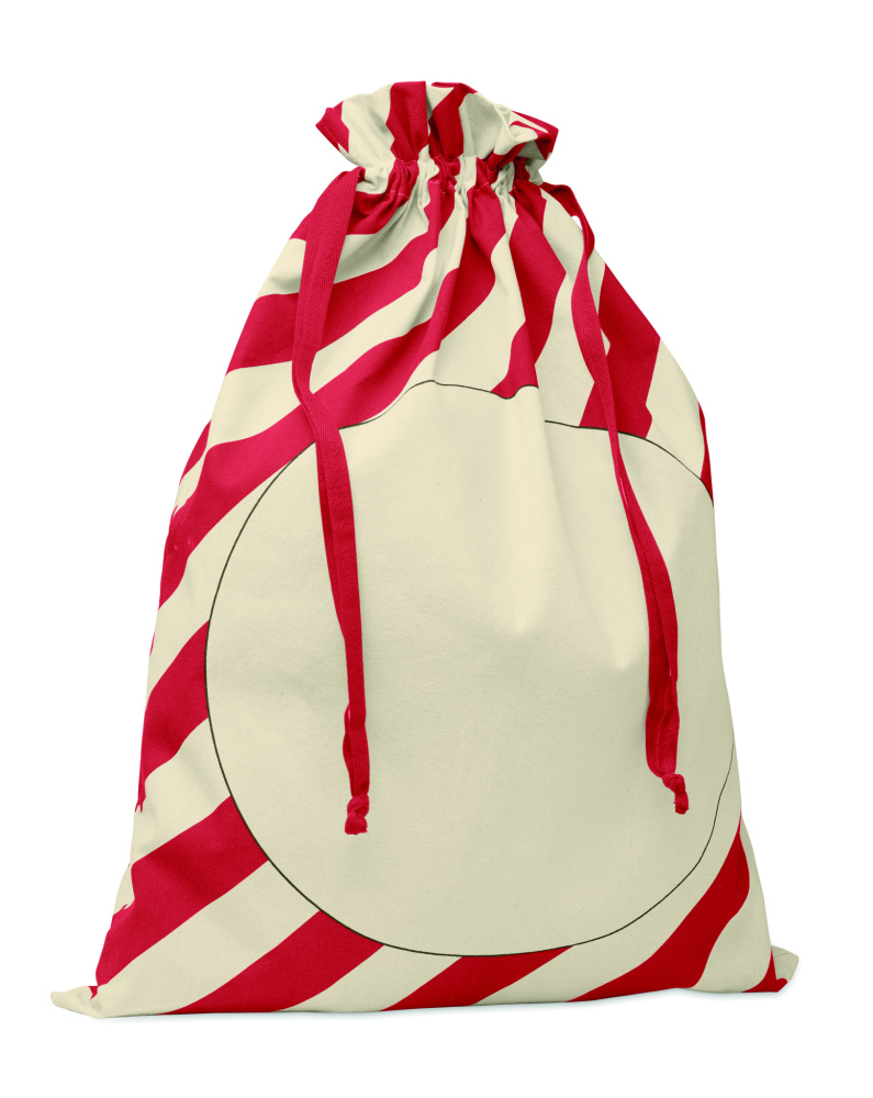 Logo trade business gift photo of: Large Santa cotton bag