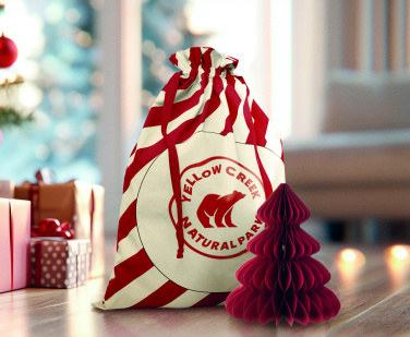 Logotrade promotional item picture of: Large Santa cotton bag