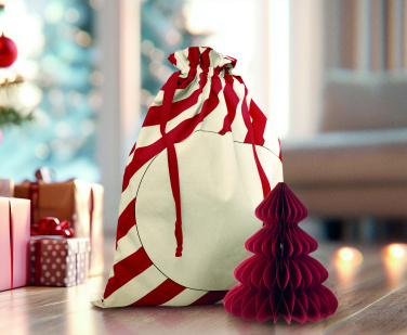 Logo trade business gift photo of: Large Santa cotton bag