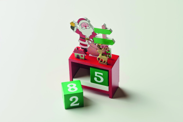 Logo trade promotional giveaway photo of: Christmas countdown calendar