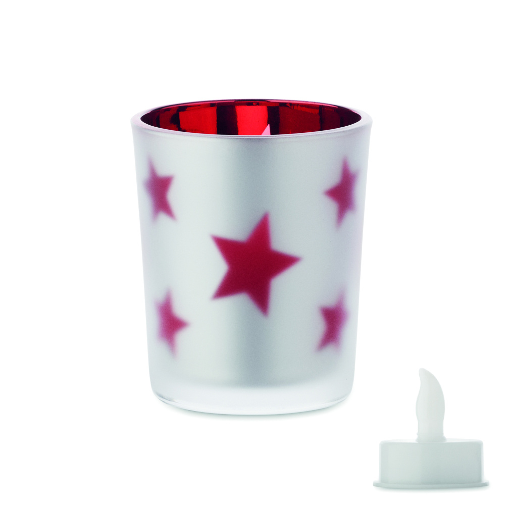 Logo trade advertising products picture of: LED tea light candle