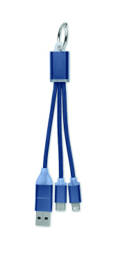 Logo trade promotional giveaway photo of: 4 in 1 charging cable type C