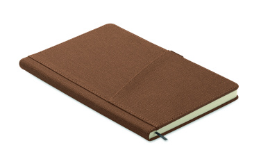 Logo trade promotional gifts picture of: A5 notebook PU front pocket