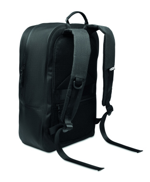 Logo trade promotional merchandise image of: 300D RPET computer backpack