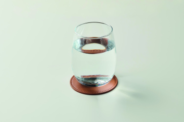 Logotrade promotional merchandise picture of: Round coaster in PU