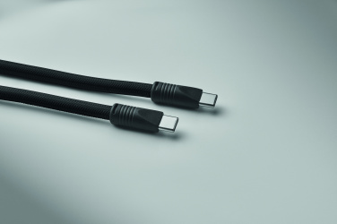 Logo trade advertising products image of: 60W charging and data lanyard