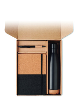 Logo trade promotional giveaway photo of: 3 piece gift set in box