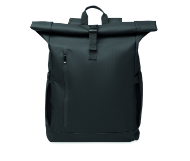 Logotrade business gift image of: Rolltop laptop rucksack 600D
