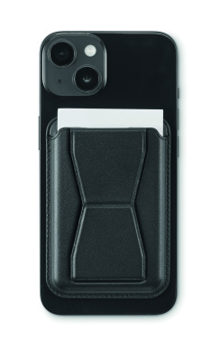 Logo trade business gift photo of: Magnetic PU cardholder