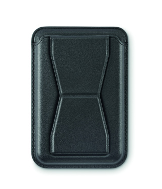 Logo trade promotional merchandise photo of: Magnetic PU cardholder