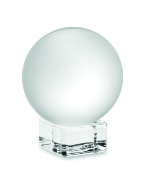 Logo trade promotional item photo of: Glass round award