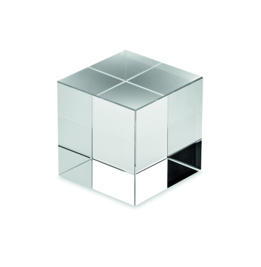 Logotrade promotional gift image of: Glass cube award