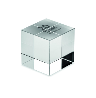 Logotrade promotional merchandise picture of: Glass cube award
