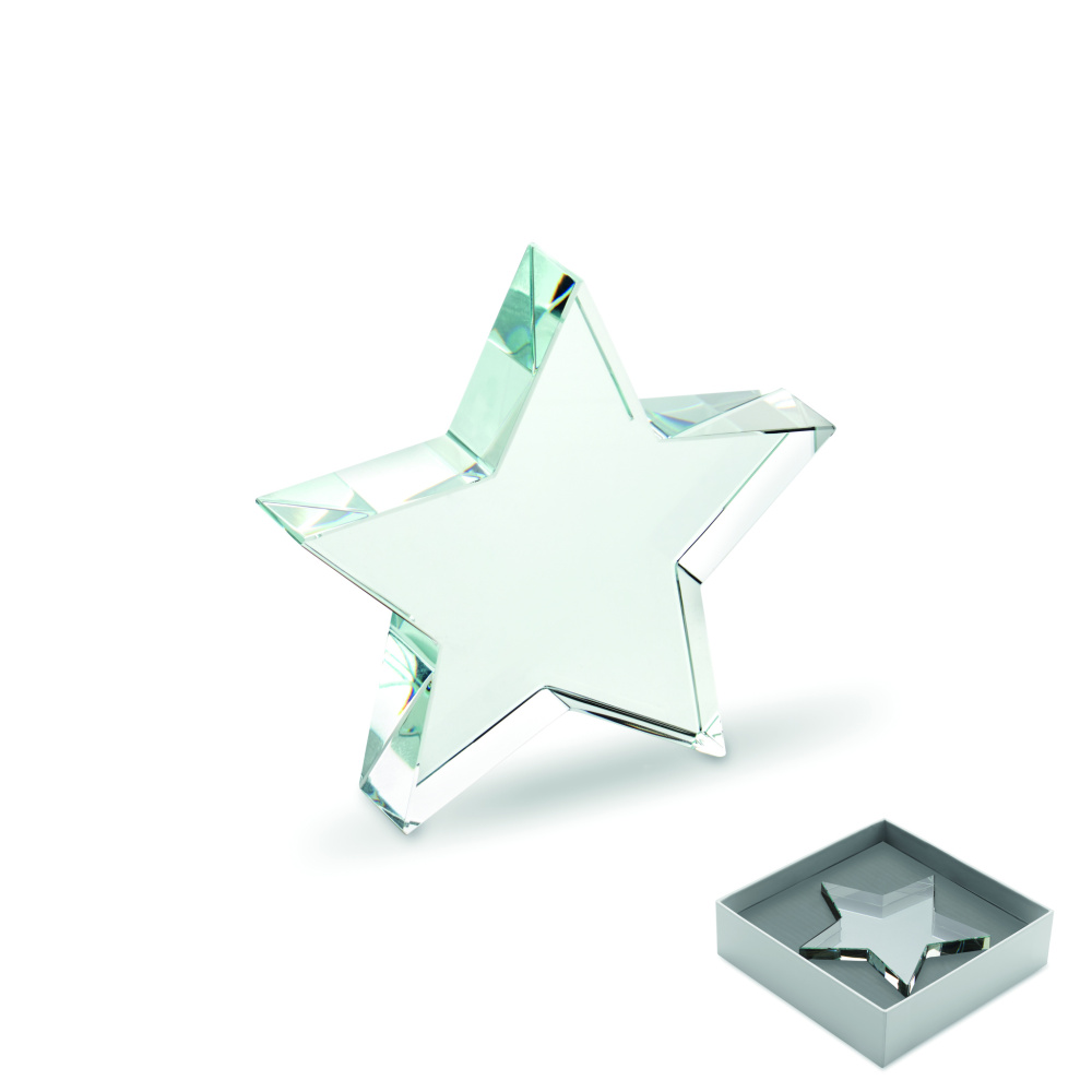 Logotrade corporate gifts photo of: Glass star award