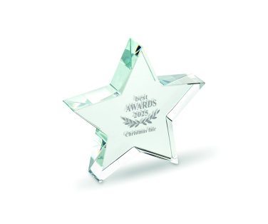 Logotrade promotional product image of: Glass star award