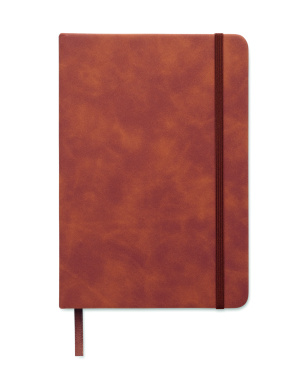 Logotrade advertising product image of: A5 smokey PU notebook