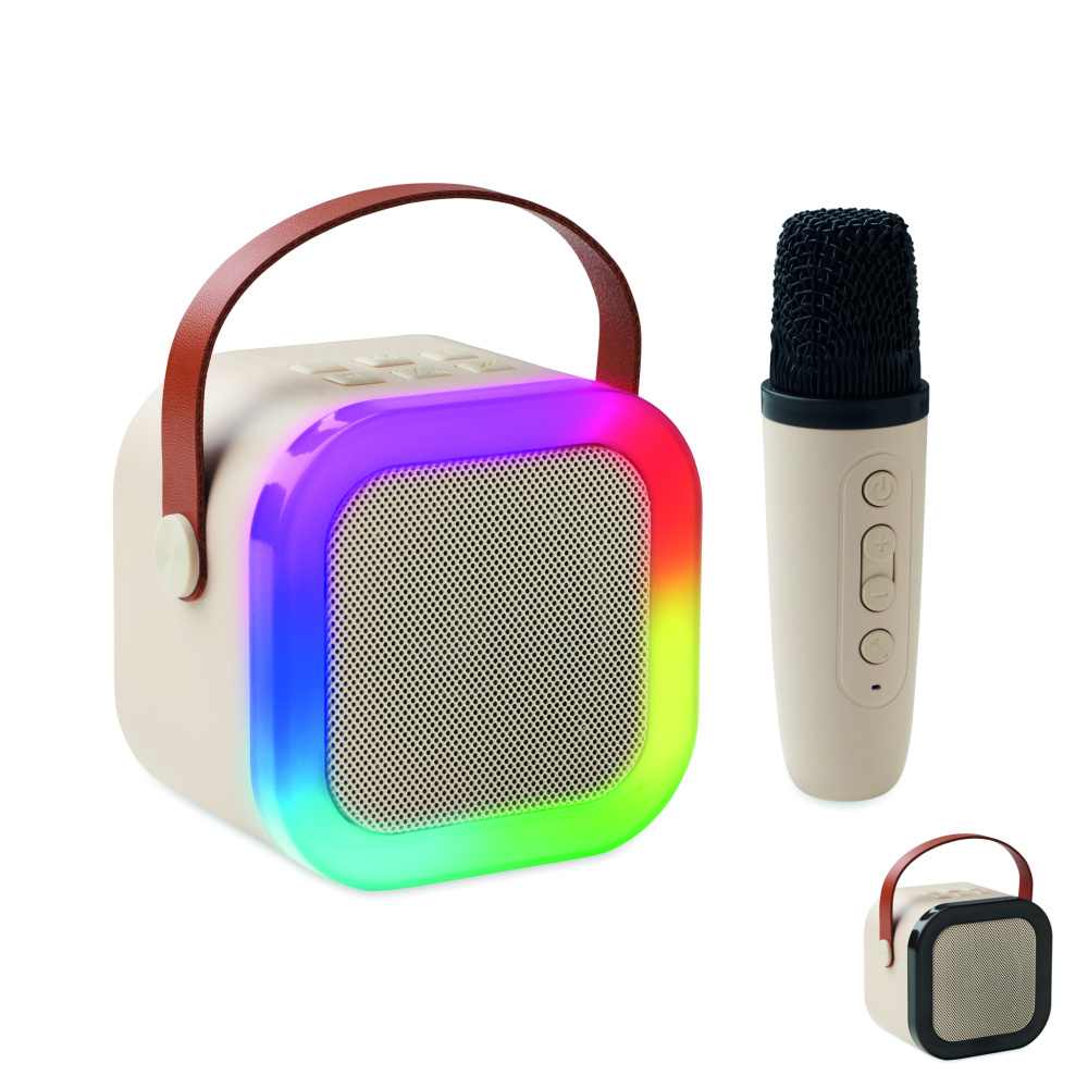 Logotrade corporate gift image of: Karaoke set speaker