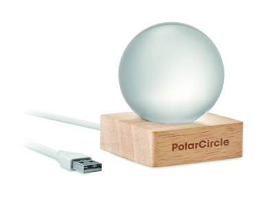Logotrade promotional merchandise picture of: LED glass ball