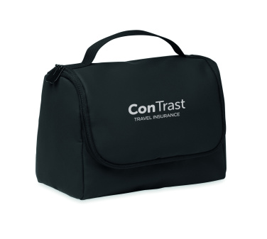 Logotrade promotional giveaway image of: Cosmetic hanging bag in PU