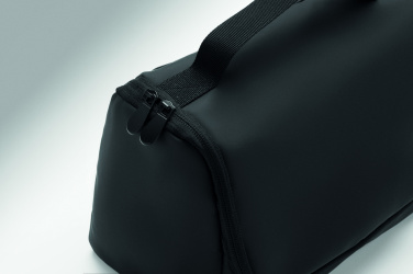 Logo trade promotional item photo of: Cosmetic hanging bag in PU