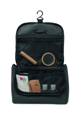 Logotrade business gift image of: Cosmetic hanging bag in PU