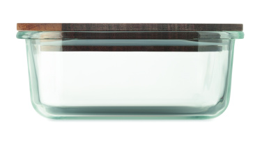 Logo trade corporate gift photo of: Glass lunch box 800ml