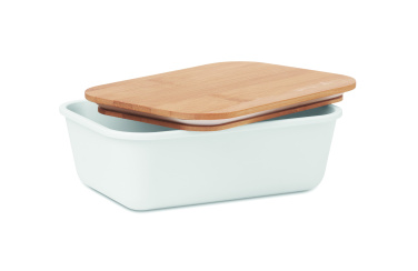 Logo trade promotional item photo of: Lunch box with bamboo lid