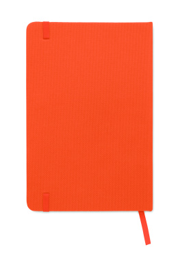 Logo trade promotional merchandise picture of: A5 RPET notebook 80 lined