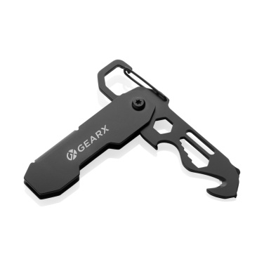 Logo trade promotional products image of: Gear X foldable EDC tool with carabiner and parcel cutter