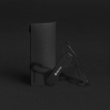 Logotrade promotional product picture of: Gear X foldable EDC tool with carabiner and parcel cutter