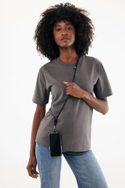 Logotrade promotional gifts photo of: CarryLoop RCS recycled PET adjustable phone holder lanyard