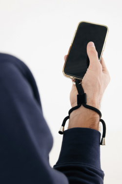 Logotrade promotional merchandise image of: CarryLoop RCS recycled PET adjustable phone holder wristlet