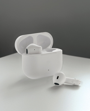 Logotrade promotional giveaway picture of: Tunevo RCS recycled plastic wireless earbuds