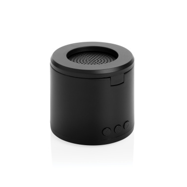 Logo trade promotional products image of: Magpulse RCS recycled plastic 3W speaker w/magnetic holder