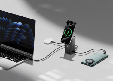 Logotrade promotional products photo of: Urban Vitamin Sunnyvale 100W 15.000mAh magnetic powerbank