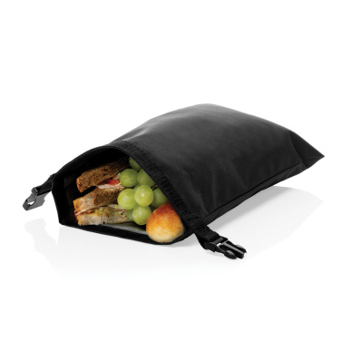 Logotrade promotional merchandise photo of: Snackstrap AWARE™ RPET foldable lunchbag 30x20CM