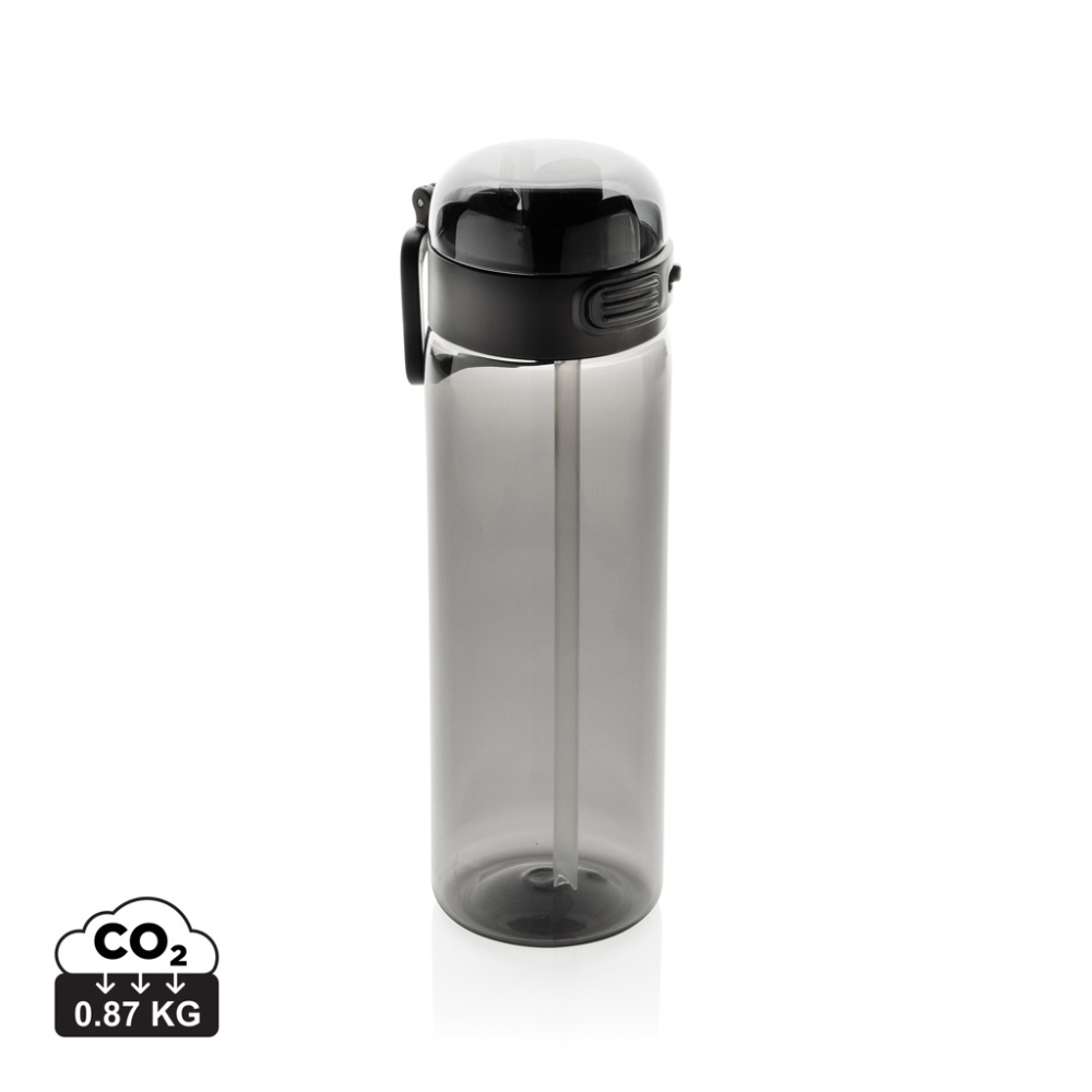 Logotrade promotional item image of: SipnLock RCS RPET Leakproof sports water bottle 800ML