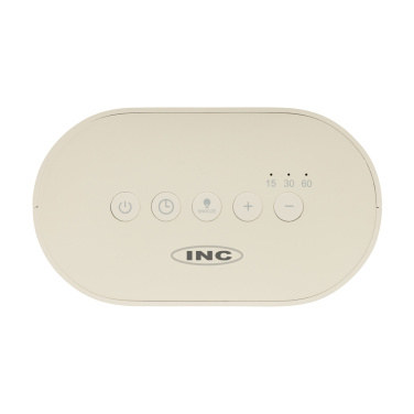 Logo trade promotional items picture of: LumaRise RCS reycled plastic white noise alarm clock