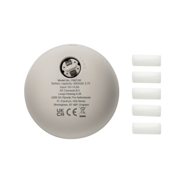 Logo trade promotional merchandise picture of: Breevia RCS rplasic re-chargeable floating humidifier