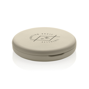 Logo trade promotional products image of: Lumora RCS recycled plastic LED re-chargeable make-up mirror