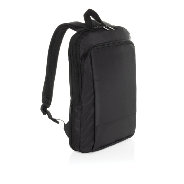 Logotrade promotional gift image of: Flexpack Aware™ RPET Expandable Slim 15.6" Laptop Backpack