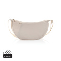 Crescent XL AWARE™ RPET half moon sling bag, beige