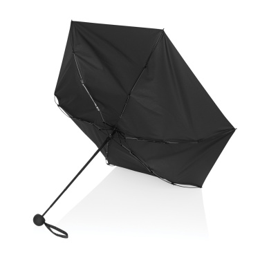 Logo trade promotional product photo of: 19.5" Aware™ RPET super mini manual 190T Pongee umbrella